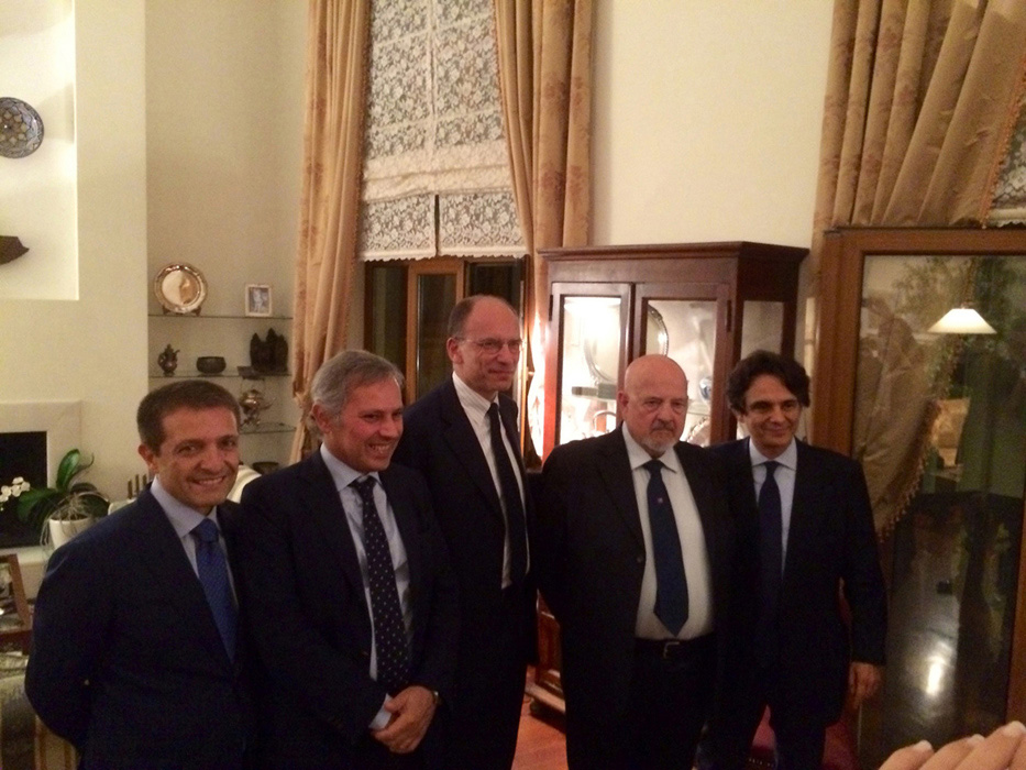 Ambasciatore Giampaolo Cutillo, Armando Massarenti, ex presidente del ...